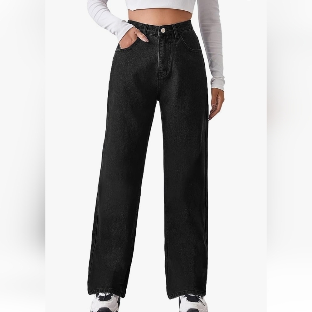Vintage 1980's Wrangler Black High Waisted Denim Jeans